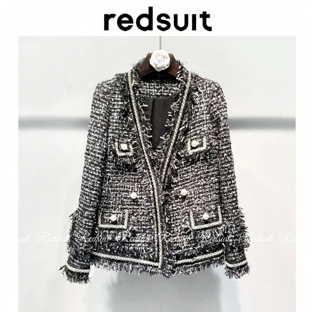 red suit jacket